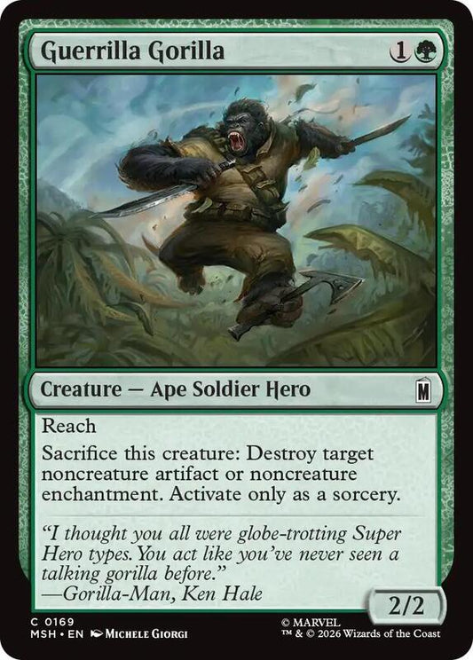 MTG - Guerrilla Gorilla - Marvel Super Heroes (MSH)