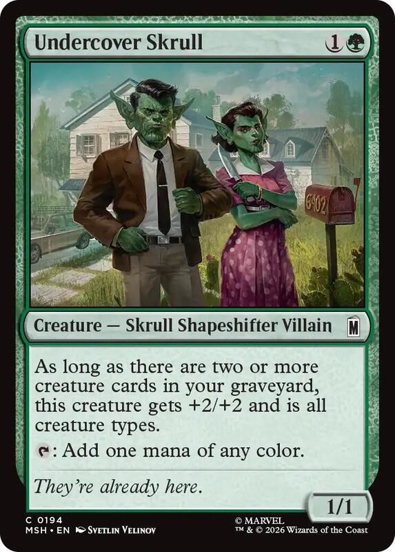 MTG - Undercover Skrull - Marvel Super Heroes (MSH)