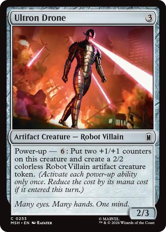 MTG - Ultron Drone - Marvel Super Heroes (MSH)