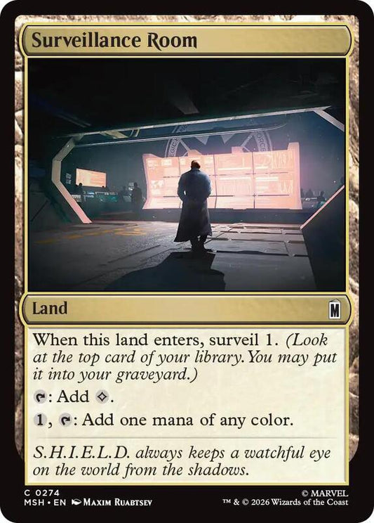 MTG - Surveillance Room - Marvel Super Heroes (MSH)