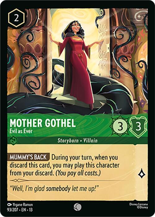 Lorcana - Mother Gothel - Evil as Ever - Attack of the Vine! (13)