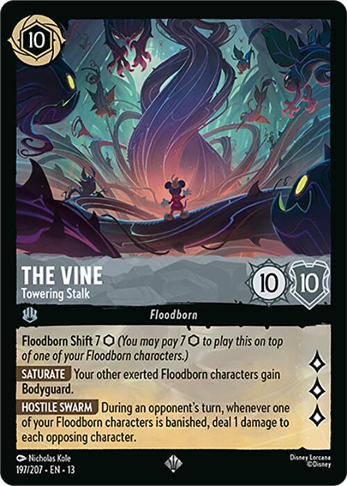 Lorcana - The Vine - Towering Stalk - Attack of the Vine! (13)