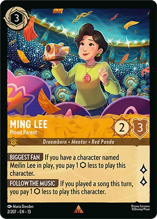 Lorcana - Ming Lee - Proud Parent - Attack of the Vine! (13)