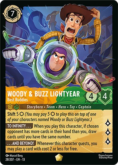 Lorcana - Woody & Buzz Lightyear - Best Buddies - Attack of the Vine! (13)