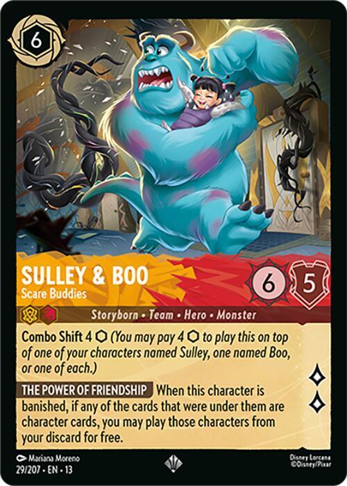 Lorcana - Sulley & Boo - Scare Buddies - Attack of the Vine! (13)