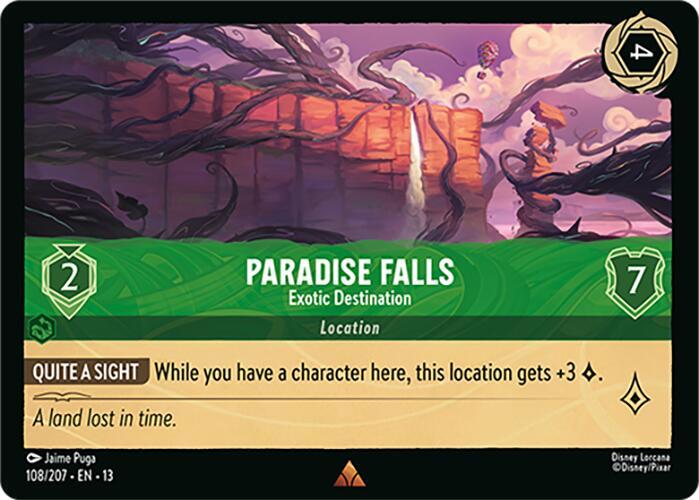Lorcana - Paradise Falls - Exotic Destination - Attack of the Vine! (13)
