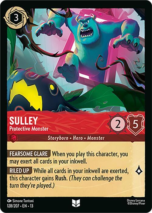 Lorcana - Sulley - Protective Monster - Attack of the Vine! (13)
