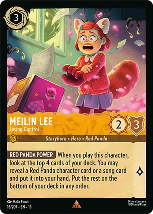 Lorcana - Meilin Lee - Losing Control - Attack of the Vine! (13)
