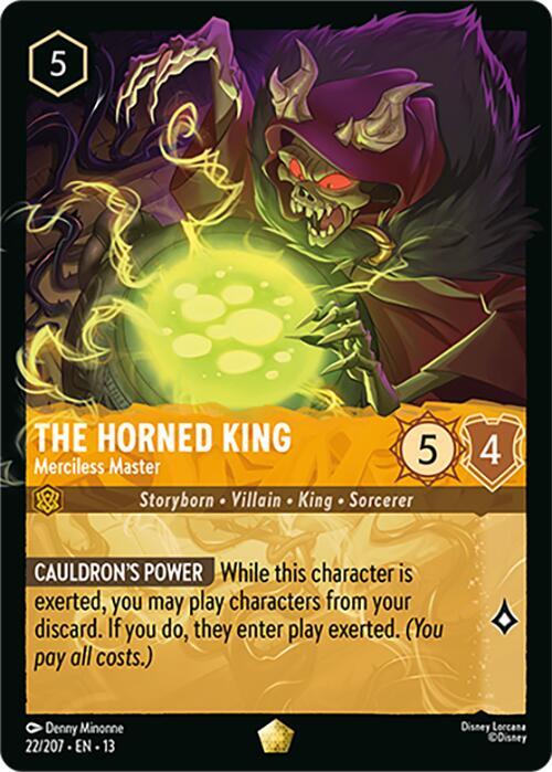 Lorcana - The Horned King - Merciless Master - Attack of the Vine! (13)
