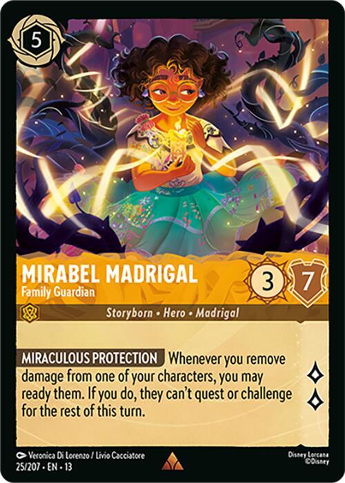 Lorcana - Mirabel Madrigal - Family Guardian - Attack of the Vine! (13)