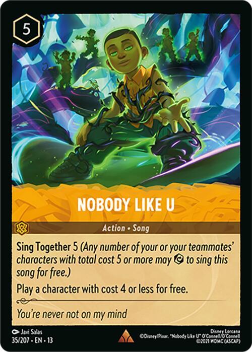 Lorcana - Nobody Like U - Attack of the Vine! (13) Cold Foil