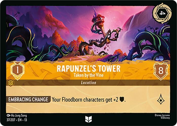 Lorcana - Rapunzel's Tower - Taken by the Vine - Attack of the Vine! (13)