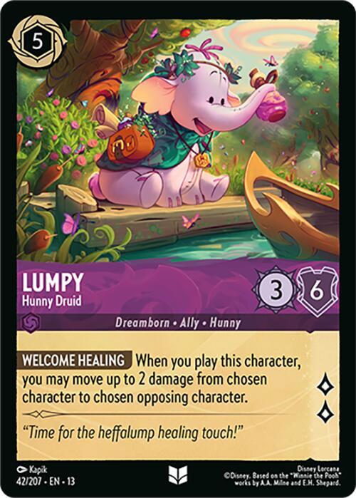 Lorcana - Lumpy - Hunny Druid - Attack of the Vine! (13)