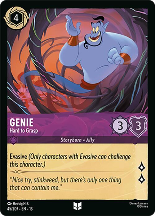 Lorcana - Genie - Hard to Grasp - Attack of the Vine! (13)