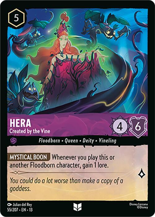 Lorcana - Hera - Created by the Vine - Attack of the Vine! (13)