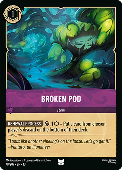 Lorcana - Broken Pod - Attack of the Vine! (13)