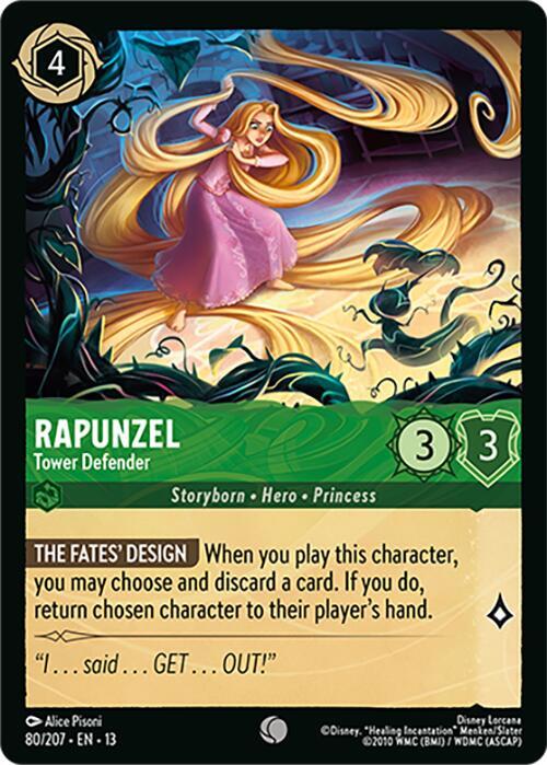 Lorcana - Rapunzel - Tower Defender - Attack of the Vine! (13)