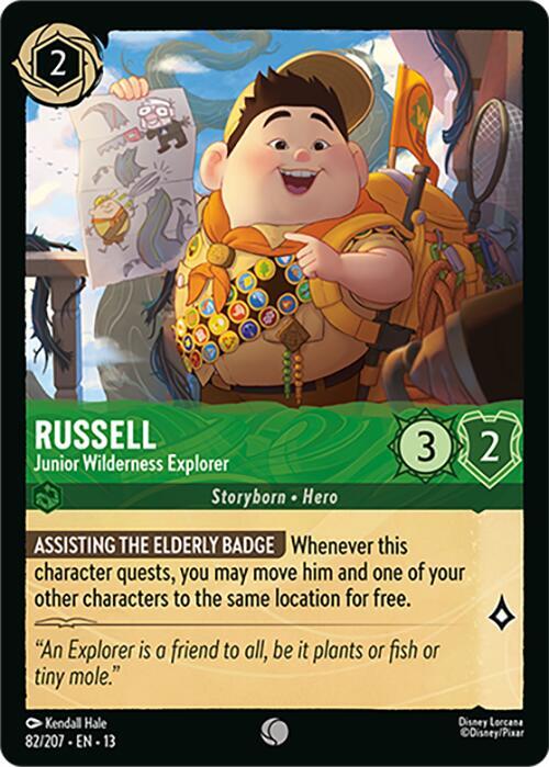 Lorcana - Russell - Junior Wilderness Explorer - Attack of the Vine! (13)
