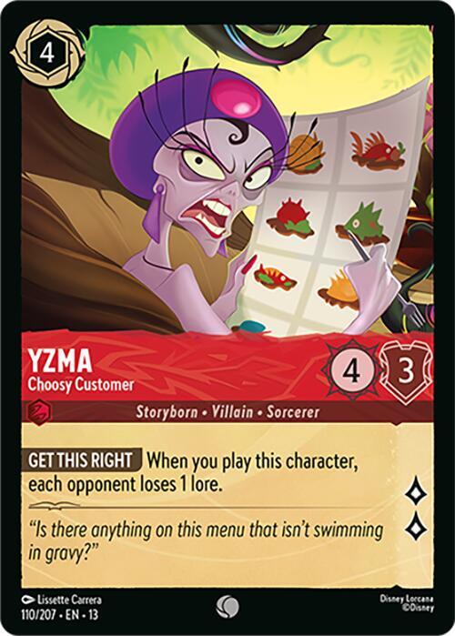Lorcana - Yzma - Choosy Customer - Attack of the Vine! (13)