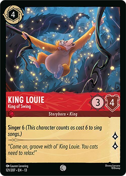Lorcana - King Louie - King of Swing - Attack of the Vine! (13)
