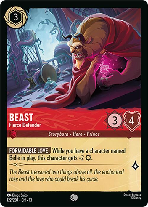 Lorcana - Beast - Fierce Defender - Attack of the Vine! (13)