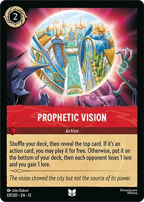 Lorcana - Prophetic Vision - Attack of the Vine! (13)