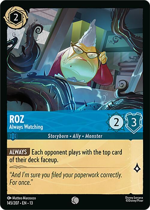 Lorcana - Roz - Always Watching - Attack of the Vine! (13)