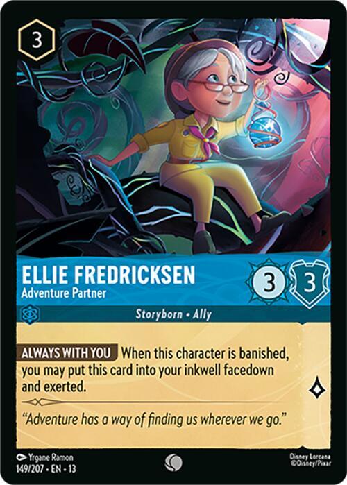 Lorcana - Ellie Fredricksen - Adventure Partner - Attack of the Vine! (13)