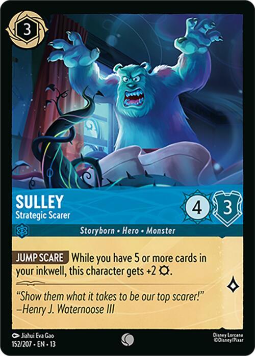 Lorcana - Sulley - Strategic Scarer - Attack of the Vine! (13)