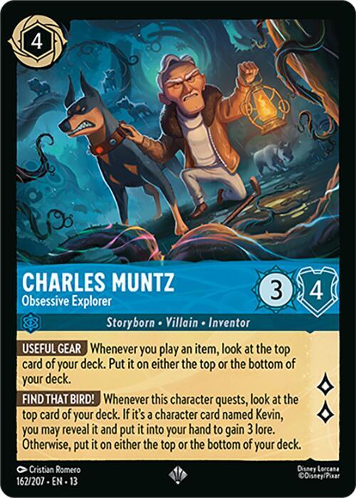 Lorcana - Charles Muntz - Obsessive Explorer - Attack of the Vine! (13)
