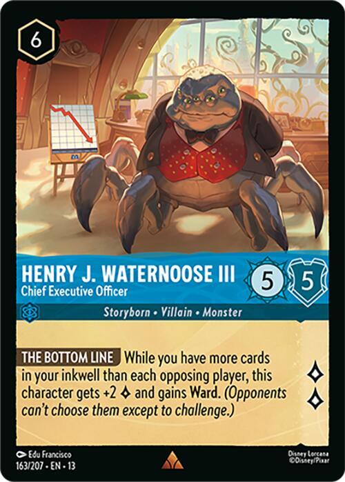 Lorcana - Henry J. Waternoose III - Chief Executive Officer - Attack of the Vine! (13)