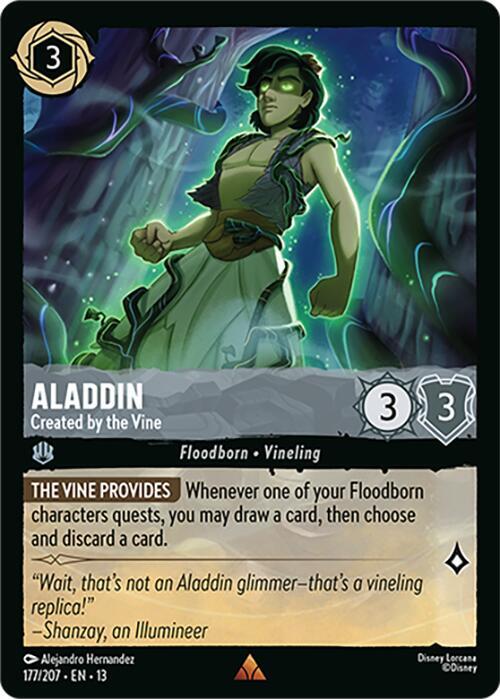 Lorcana - Aladdin - Created by the Vine - Attack of the Vine! (13)