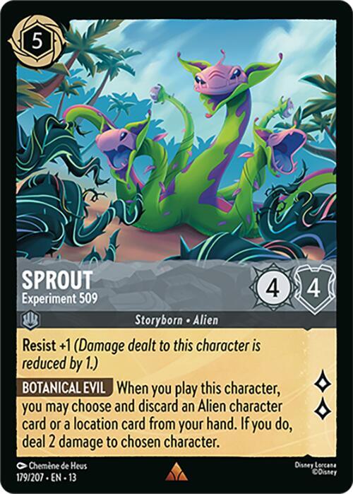 Lorcana - Sprout - Experiment 509 - Attack of the Vine! (13)