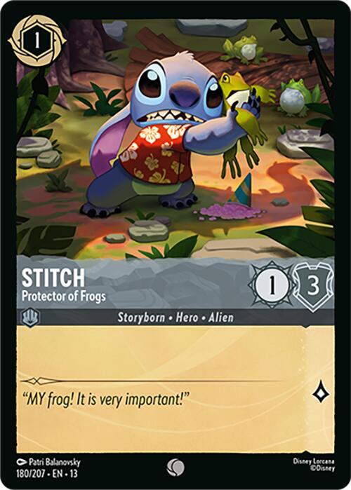 Lorcana - Stitch - Protector of Frogs - Attack of the Vine! (13)