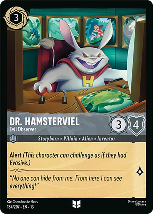 Lorcana - Dr. Hamsterviel - Evil Observer - Attack of the Vine! (13)