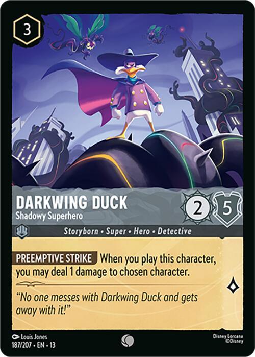 Lorcana - Darkwing Duck - Shadowy Superhero - Attack of the Vine! (13)