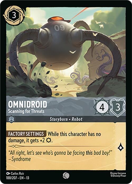 Lorcana - Omnidroid - Scanning for Threats - Attack of the Vine! (13)