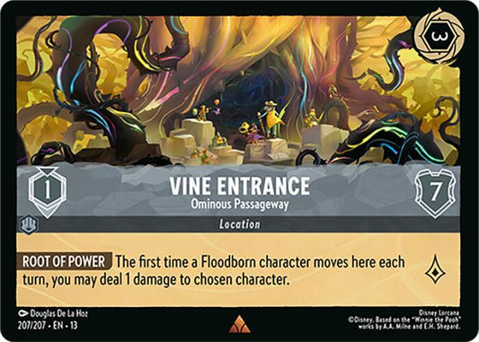 Lorcana - Vine Entrance - Ominous Passageway - Attack of the Vine! (13)