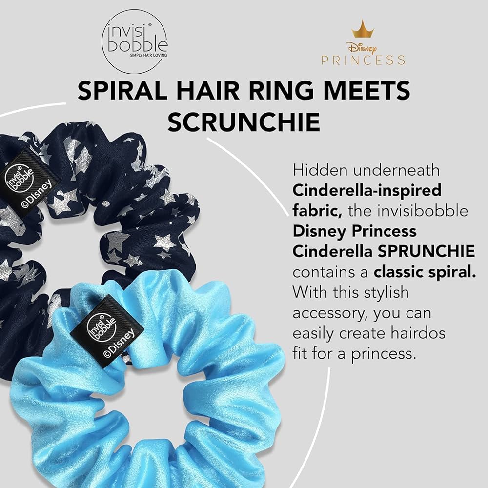 Invisibobble Disney Scrunchie - Cinderella 2 per pack