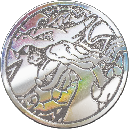 Pokemon - Mega Charizard X Metal Coin from Charizard X SPC