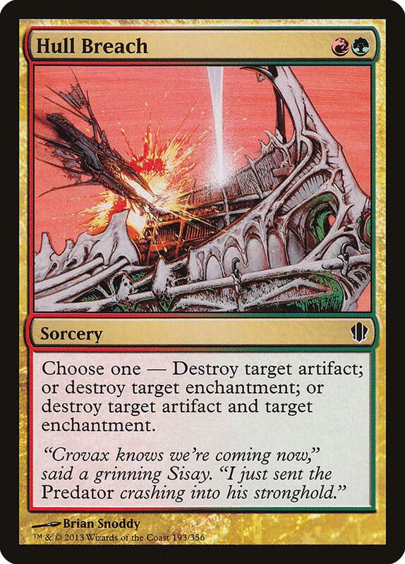 MTG - Hull Breach - Commander 2013 (C13)