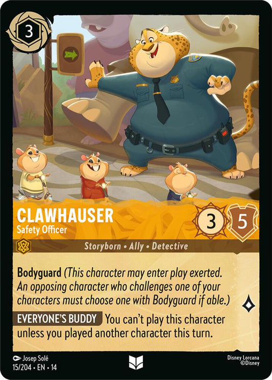 Lorcana - Clawhauser - Safety Officer - Hyperia City (14)