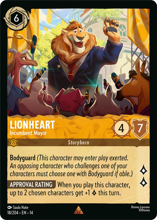 Lorcana - Lionheart - Incumbent Mayor - Hyperia City (14)