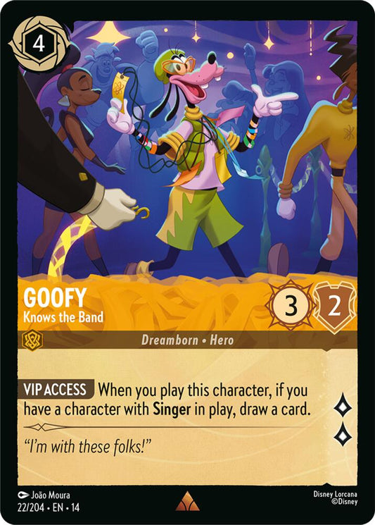 Lorcana - Goofy - Knows the Band - Hyperia City (14)