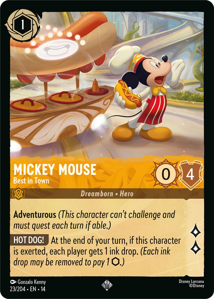 Lorcana - Mickey Mouse - Best in Town - Hyperia City (14)