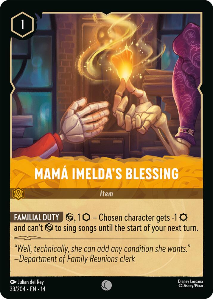 Lorcana - Mama Imelda's Blessing - Hyperia City (14)