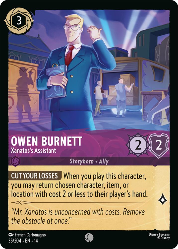 Lorcana - Owen Burnett - Xanatos's Assistant - Hyperia City (14)