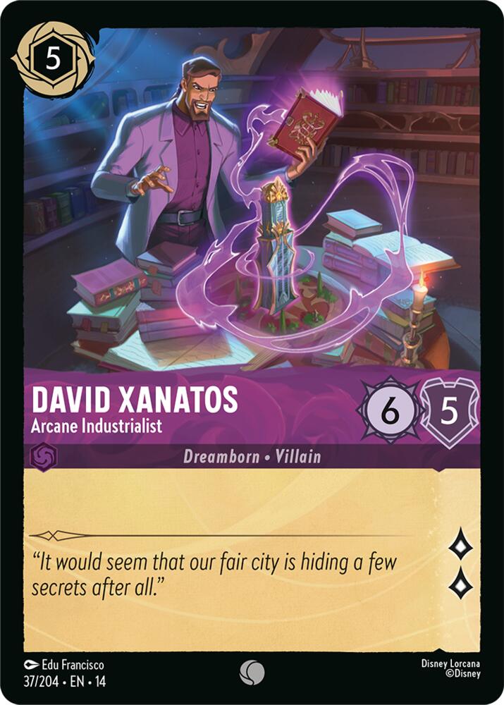 Lorcana - David Xanatos - Arcane Industrialist - Hyperia City (14)
