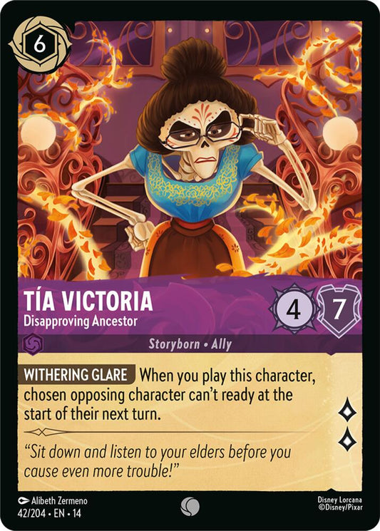 Lorcana - Tia Victoria - Disapproving Ancestor - Hyperia City (14)