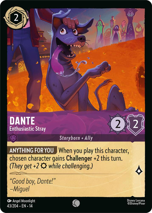 Lorcana - Dante - Enthusiastic Stray - Hyperia City (14)
